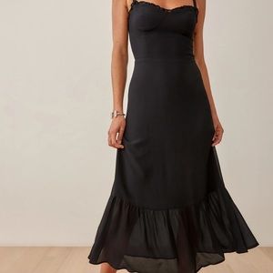 Reformation Nikita Dress (Black)